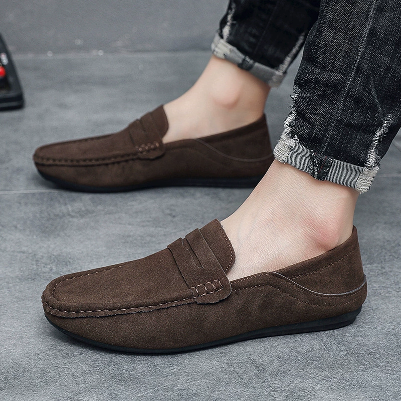 New Spring  Autumn Men's Singl - Suede Loafers Men avis et prix