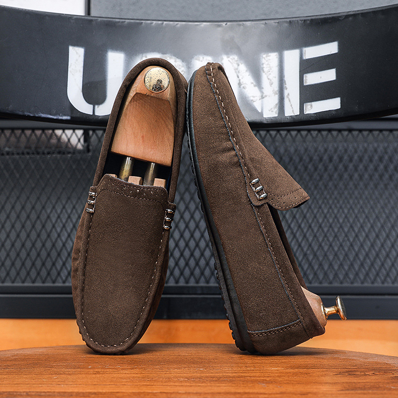 New Spring  Autumn Men's Singl - Suede Loafers Men avis et prix