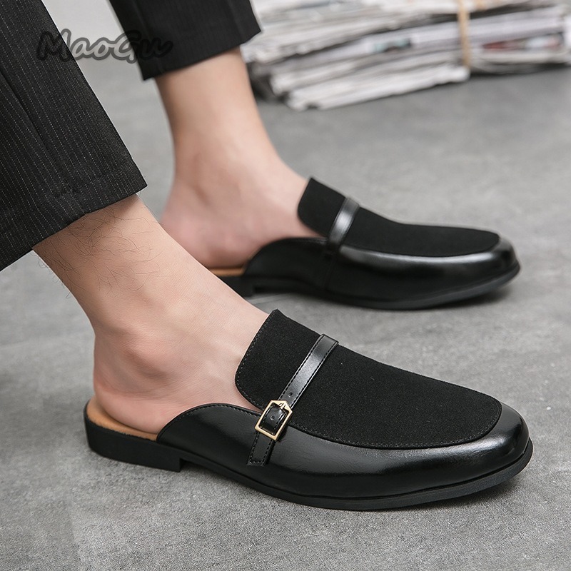 Men's Pantuflas Faux Leather & - Suede Loafers Men avis et prix