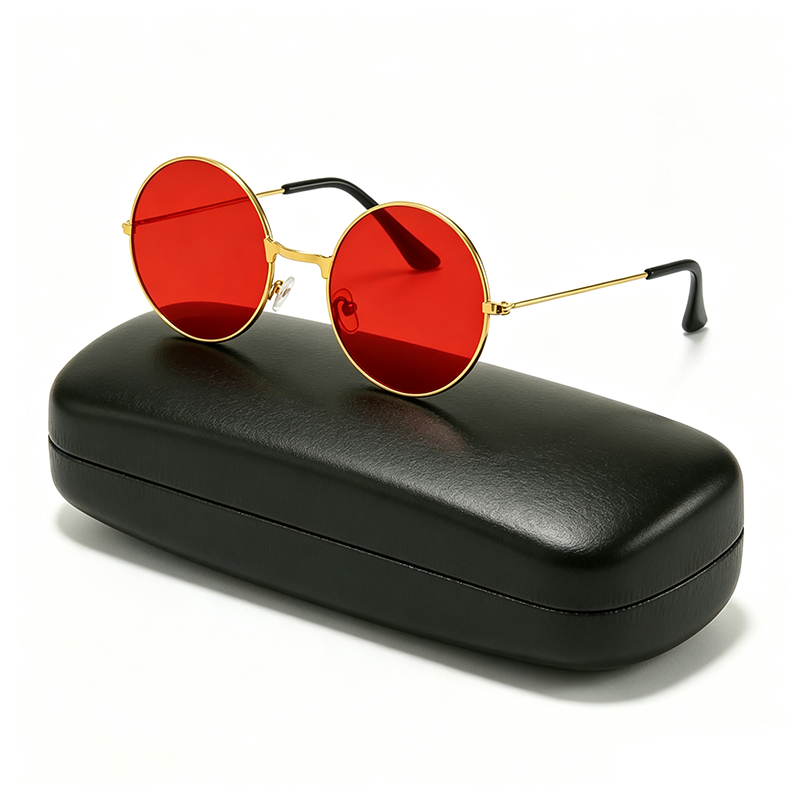 Classic Vintage Round Frame Su - Men'S Fashion Round Glasses avis et prix