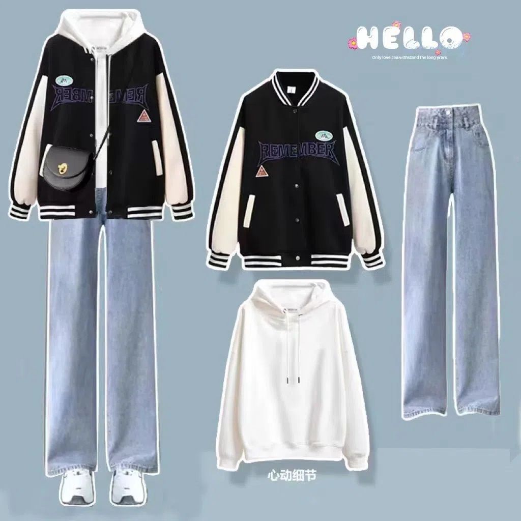 Spring and Autumn Suit Female  - Men Fashion Korean Style avis et prix