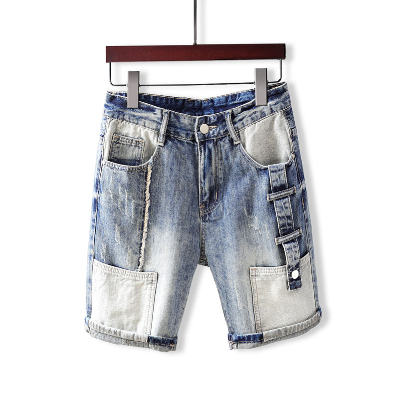 Men's Short Jeans Pants with P - Men'S Fashion Overalls avis et prix