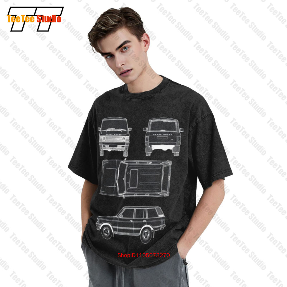 Autotee Range Rover Fan Graphi - Graphic Tee Oversized avis et prix