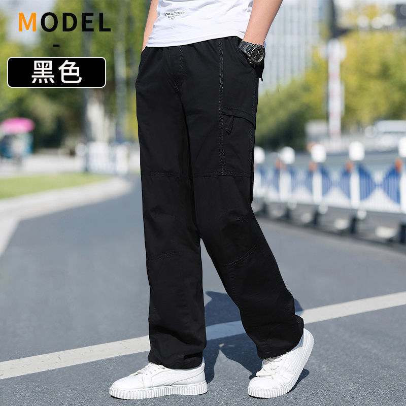 Cotton Cargo Trousers Men Work - Men'S Fashion Overalls avis et prix