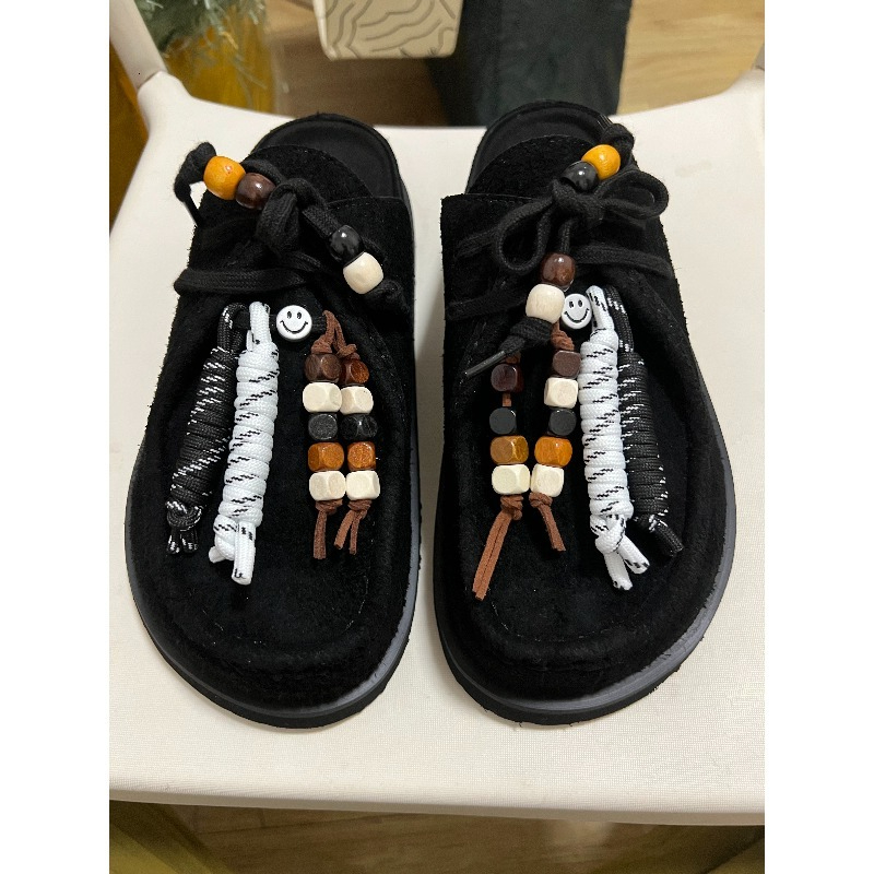 Women Men Clogs Cow Suede Leat - Suede Loafers Men avis et prix