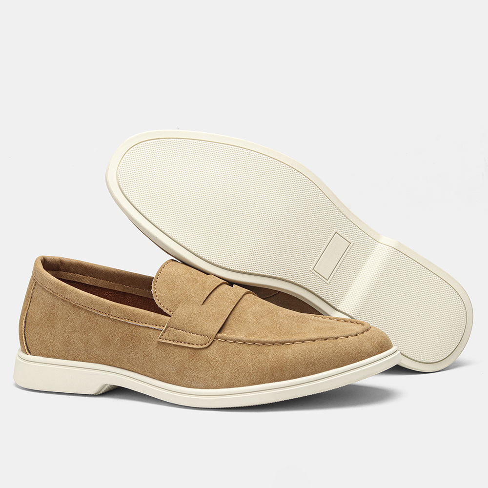 Men's Breathable Loafers Fashi - Suede Loafers Men avis et prix