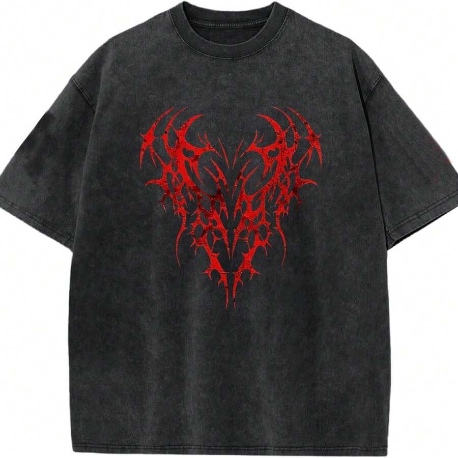 Oversized Graphic Tee Acid Was - Graphic Tee Oversized avis et prix