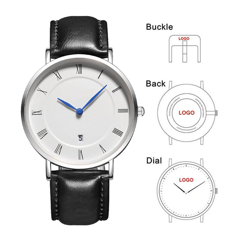 B-8210A Simple Men Watches Wit - Men'S Fashion Round Glasses avis et prix