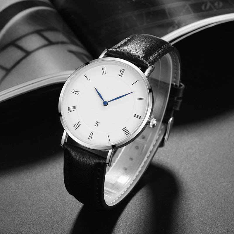 B-8210A Simple Men Watches Wit - Men'S Fashion Round Glasses avis et prix
