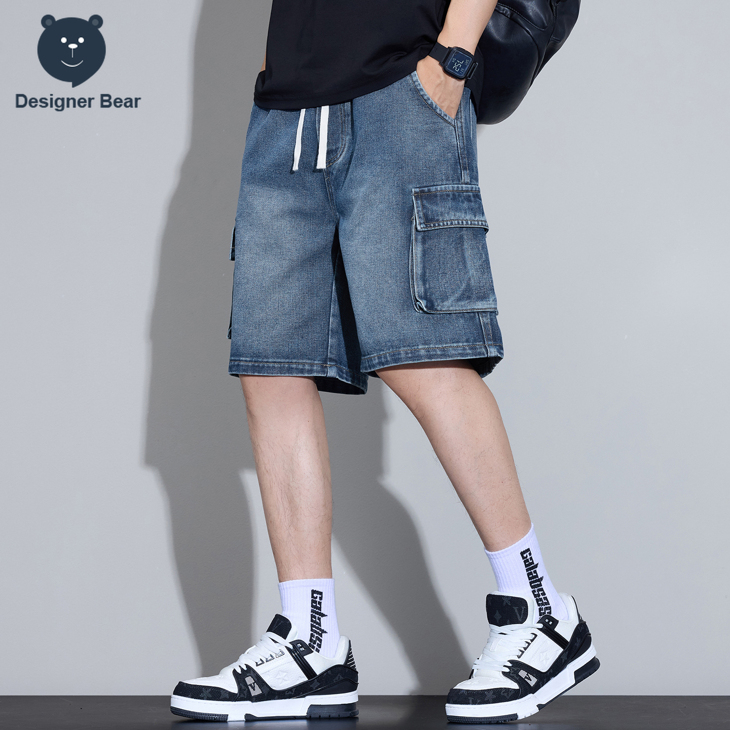 Men's Multi-Pocket Cargo Denim - Men'S Fashion Overalls avis et prix
