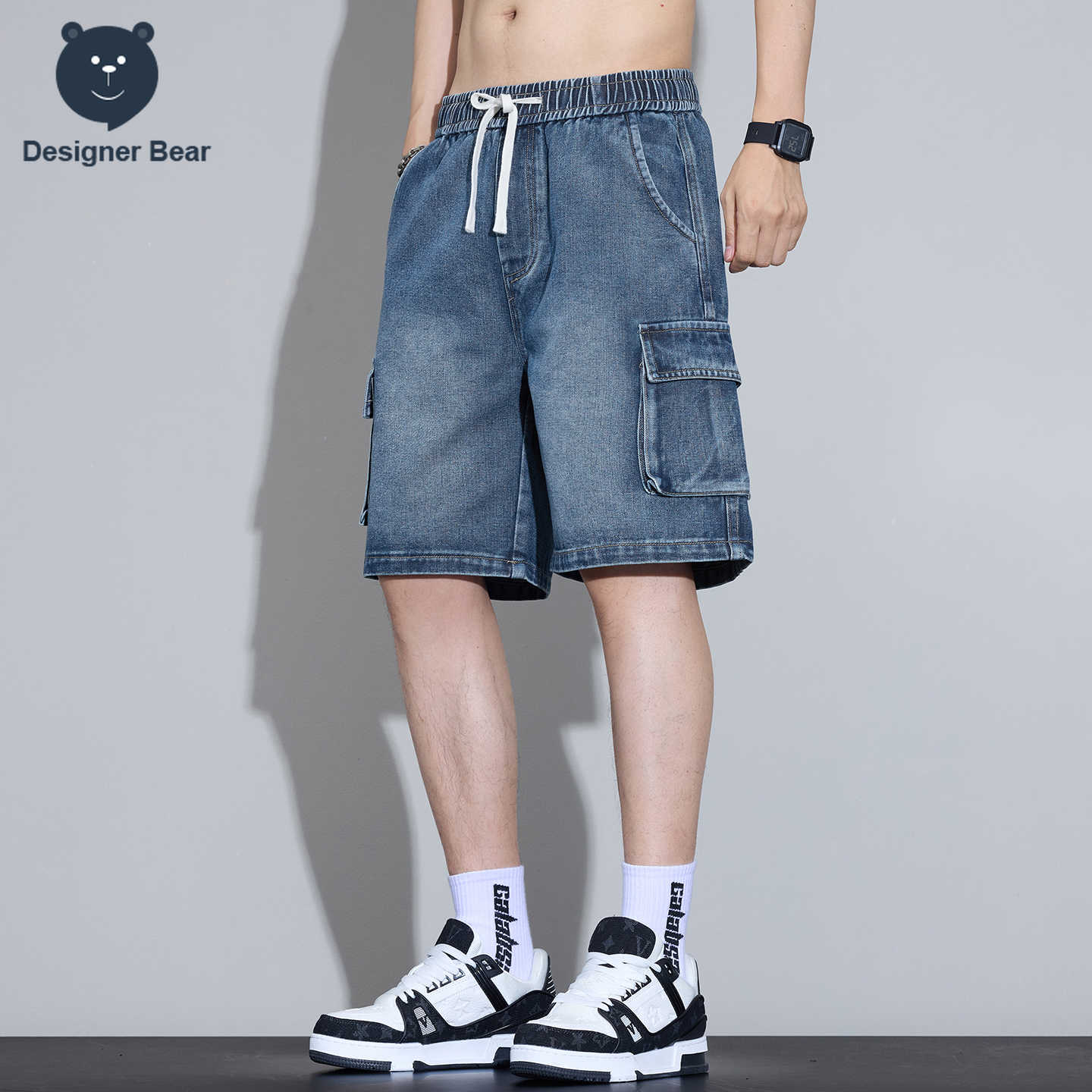 Men's Multi-Pocket Cargo Denim - Men'S Fashion Overalls avis et prix