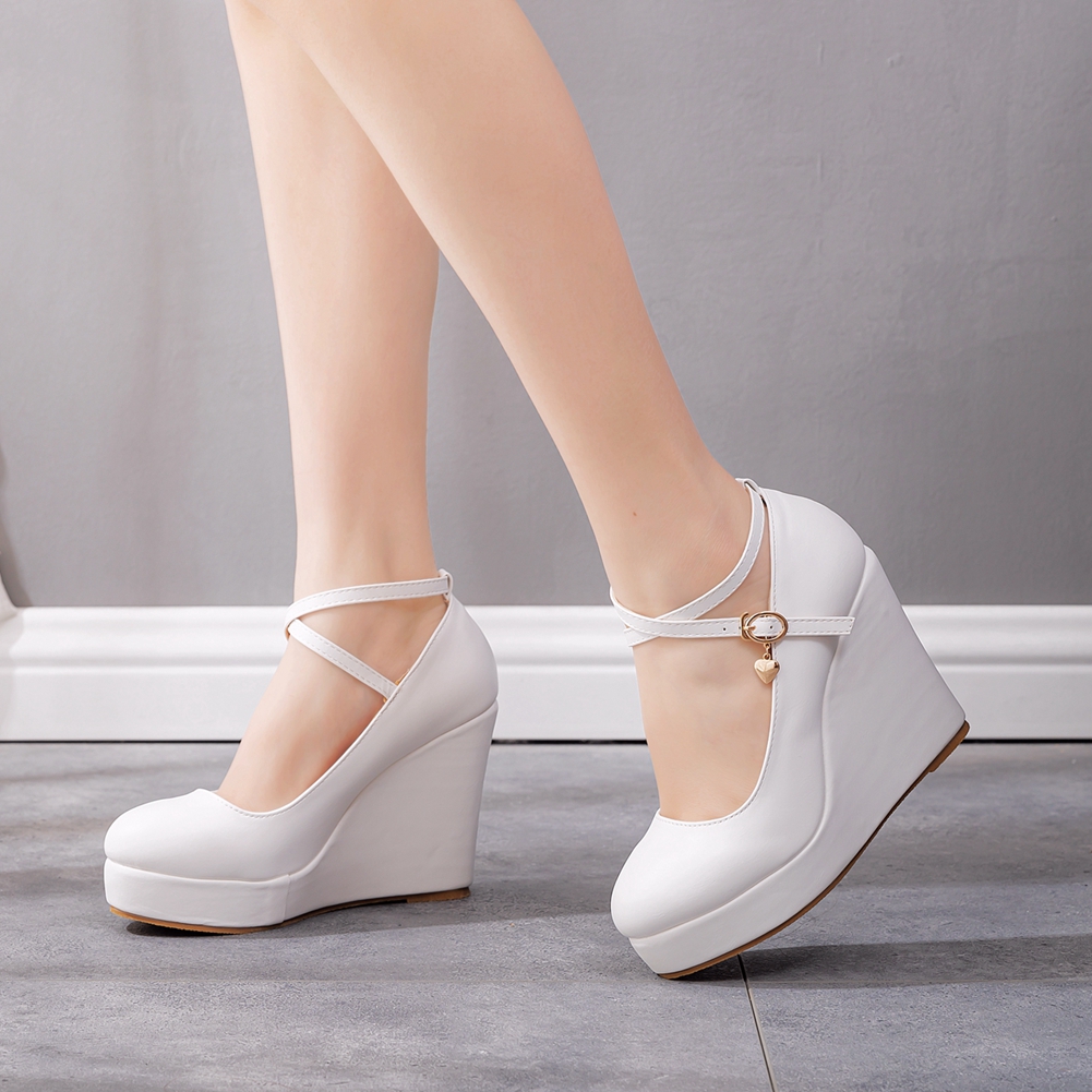 Women's Platform Wedges High H - Mens Fashion Dress Shoes avis et prix