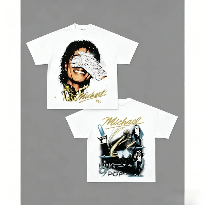 [100% cotton]Michael Jackson K - Graphic Tee Oversized avis et prix