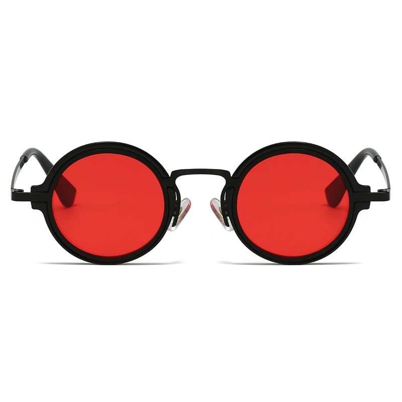 New Retro Metal Round Frame Su - Men'S Fashion Round Glasses avis et prix