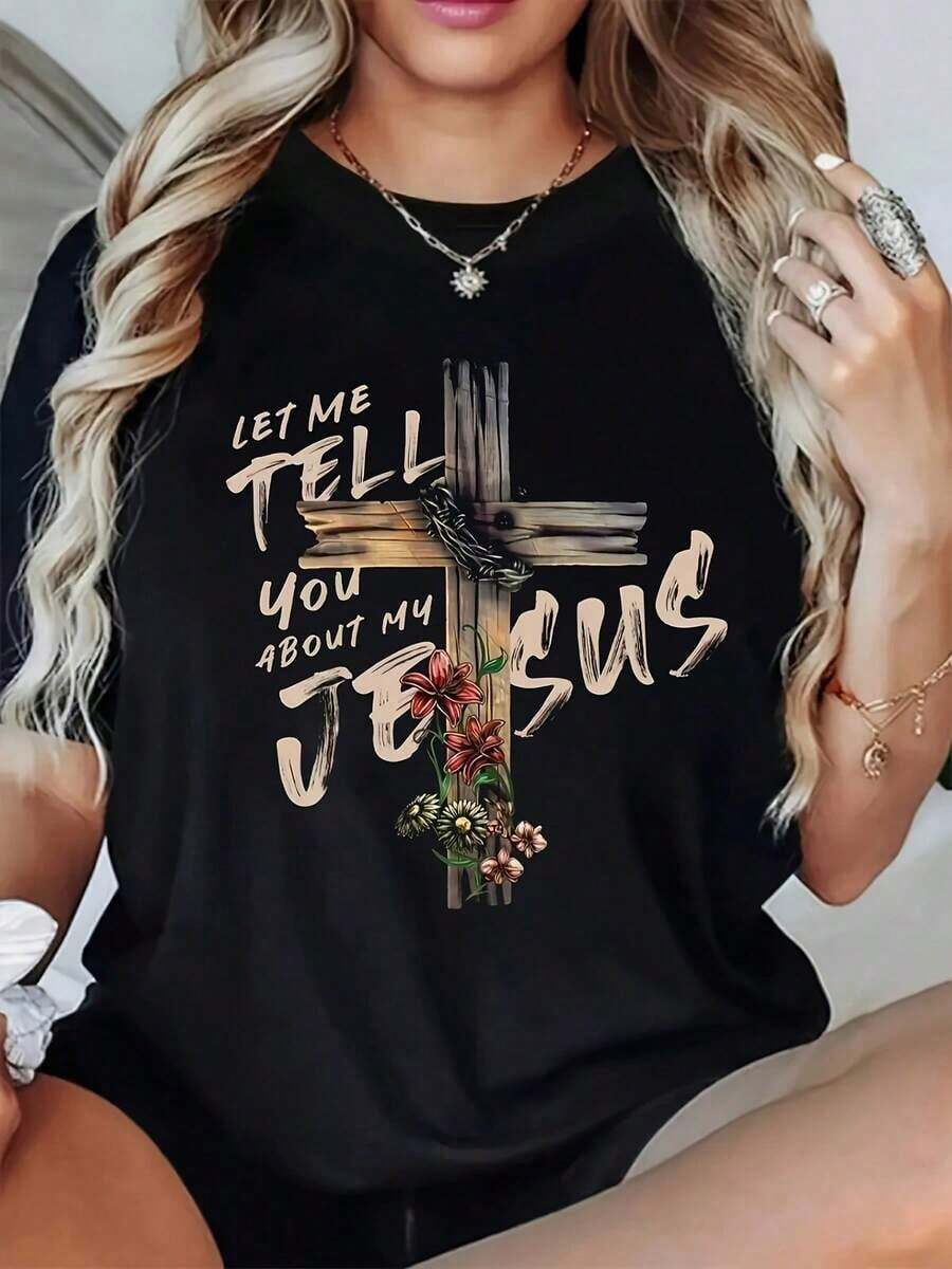 Oversize Womens Crew Neck T-Sh - Graphic Tee Oversized avis et prix