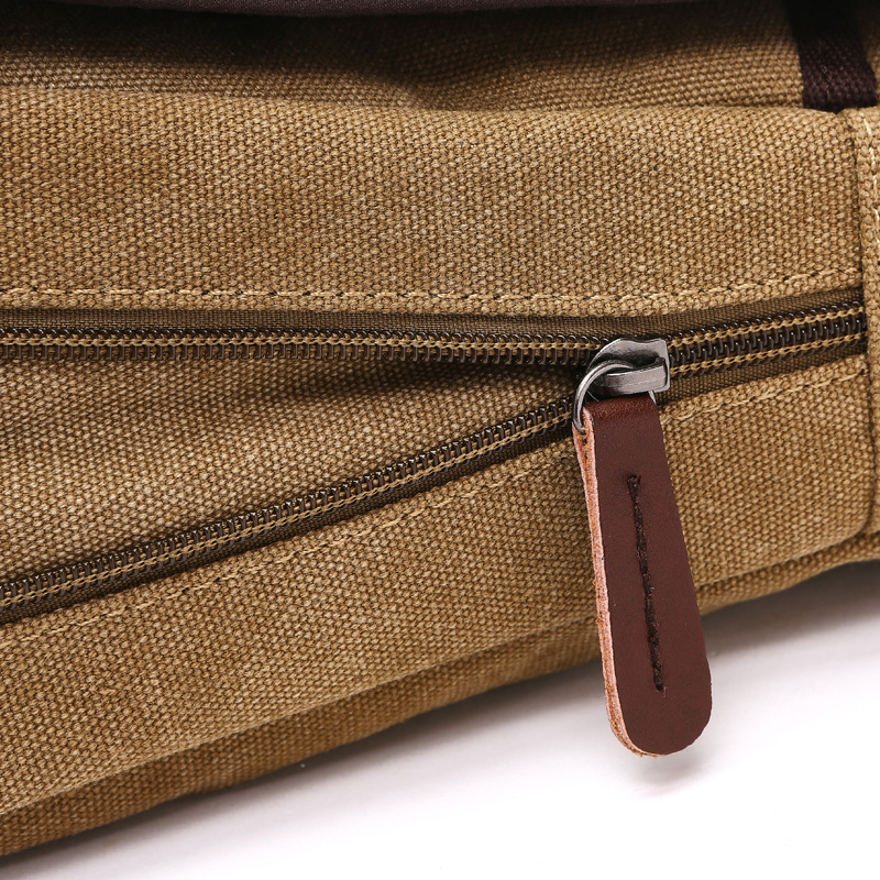 Retro Solid Canvas Shoulder Ba - Men Fashion Korean Style avis et prix