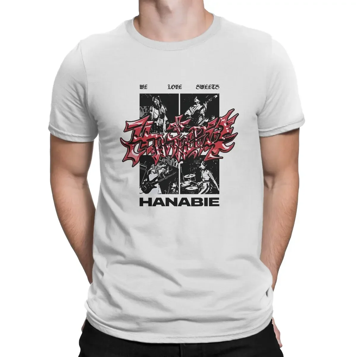 T Shirt Hanabie Cotton Clothin - Graphic Tee Oversized avis et prix