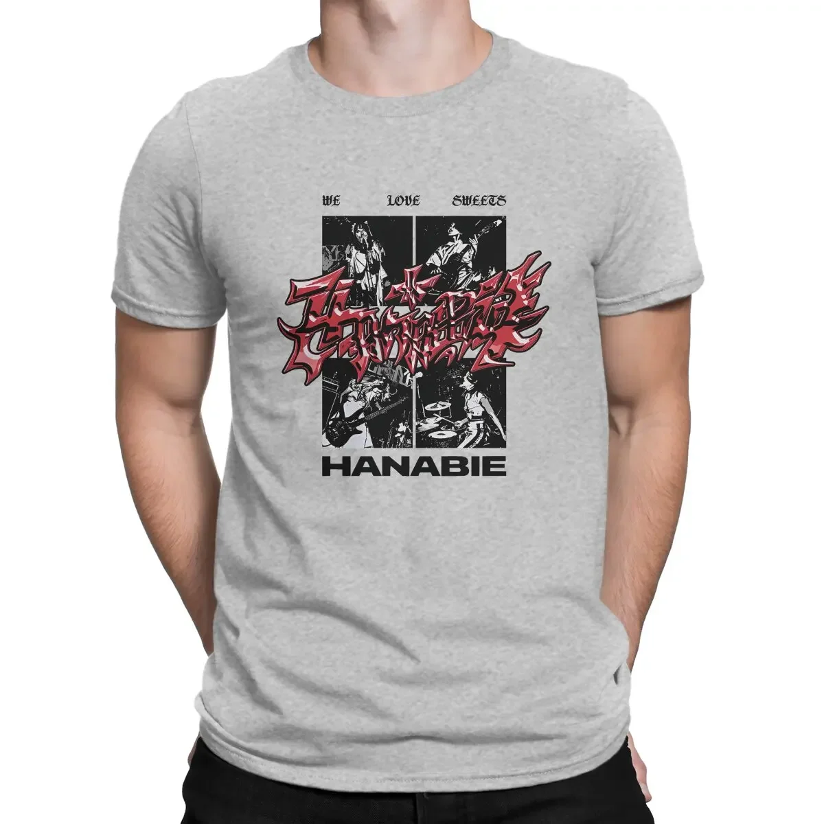 T Shirt Hanabie Cotton Clothin - Graphic Tee Oversized avis et prix